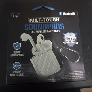 h.i.p. Soundpods True Wireless Earphones - Black and Silver